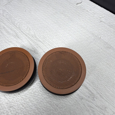 E46 325 328 330 Coupe M3 Quarter Panel Speakers Grill Speaker Covers Cinnamon