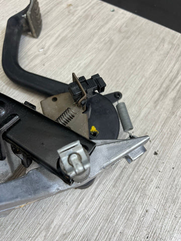 01-06 BMW E46 M3 OEM Clutch and Brake Pedal Assembly + Pedal Covers
