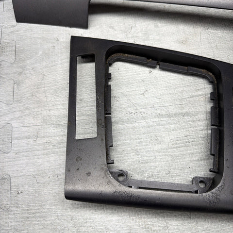 01-06 BMW E46 M3 Convertible Interior Armrests Trim Set Titan Shadow (7)