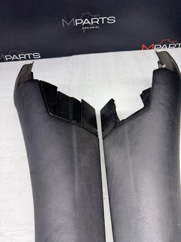 01-06 BMW E46 M3 OEM Convertible Rear Top Lateral Trim Pane Left Right Black
