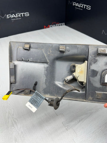 Rear Trunk Lid Lisence Plate Cover Trim Silver OEM BMW E36 Z3 M Roadster 1998-02