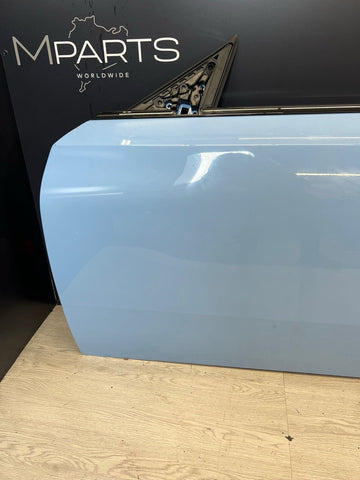 (PICKUP ONLY) 23-25 BMW G87 M2 230i M240I FRONT LEFT DRIVER SIDE DOOR OEM BLUE