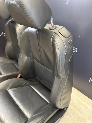 08-13 BMW E92 M3 Coupe Original Black Interior Front Seats Powered Non Heated