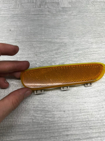 BMW E46 M3 FRONT BUMPER LEFT DRIVER REFLECTOR 63148383011 8383011 ORIGINAL