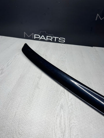 2001-2006 BMW E46 M3 Factory Rear Trunk Spoiler Lip 2695445 Carbon Black