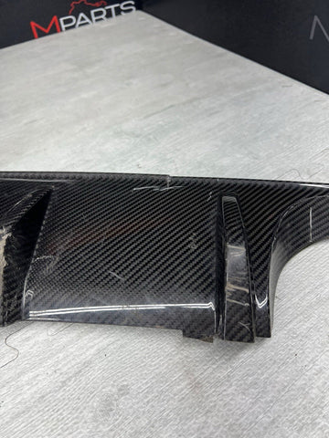 BMW Genuine M Performance Rear Diffuser Carbon Fiber F80 M3 F82 F83 M4 *Cracked