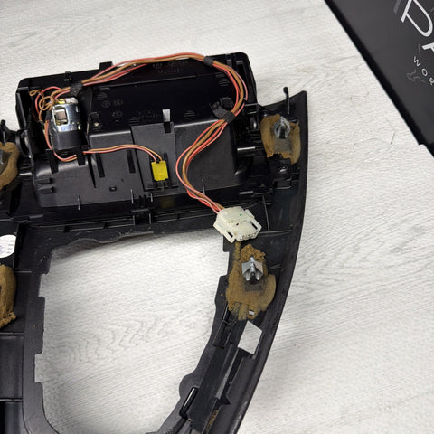 09-13 BMW E93 M3 MANUAL CIC LEATHER CENTER CONSOLE TRIM