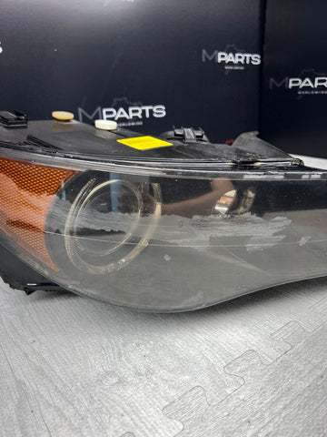 04-07 BMW E63 E64 M6 Front Adaptive Bi-Xenon Headlights OEM Set Pair