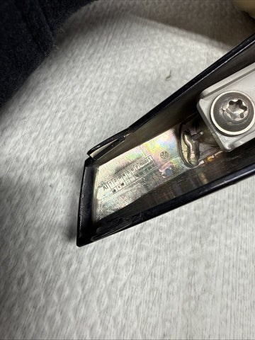 08-13 BMW E92 E93 M3 Front Fender Left Driver Side Marker Light Black Chrome