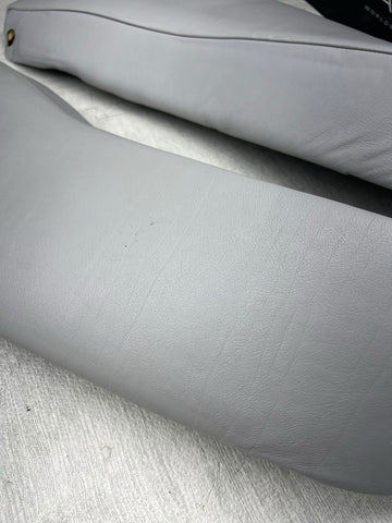 1995 - 1999 BMW E36 M3 SEDAN REAR SEAT BOLSTERS PAIR DOVE GREY