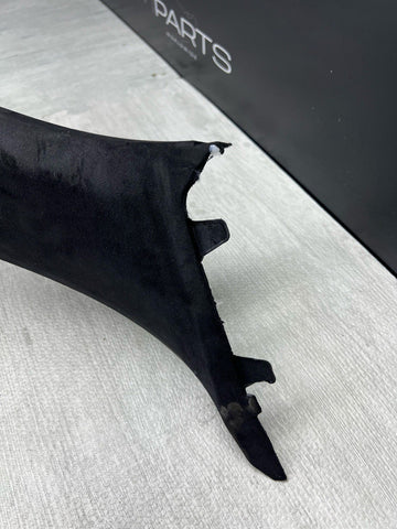 BMW 20-24 X6 X6M G06 F96 Front Right Passenger Alcantara A Pillar Trim Panel