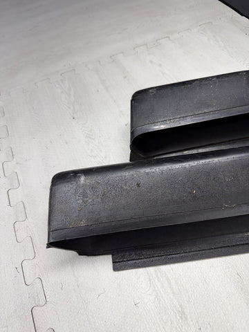 BMW 94-99 E36 Coupe Convertible Door Panel Pockets Black Set OEM