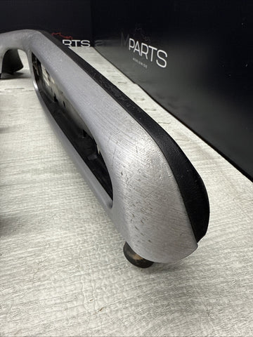 01-06 BMW E46 M3 Coupe Interior Armrests Trim Set Brushed Aluminum