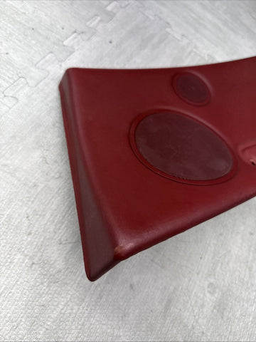 BMW 01-06 E46 M3 CONVERTIBLE RIGHT REAR QUARTER INTERIOR TRIM PANEL IMOLA RED