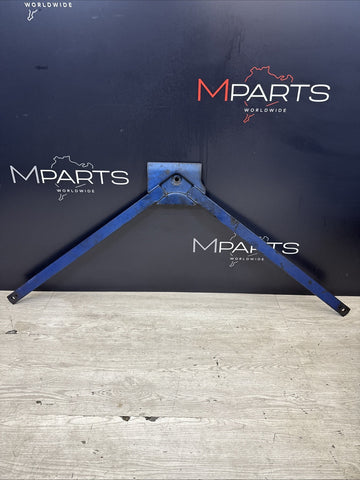 01-06 BMW E46 M3 Rear Underbody V Brace Bar OEM Painted Blue