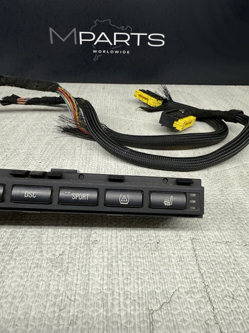 01-06 BMW E46 M3 Convertible Buttons Tray Panel Switches Heated Conversion Set