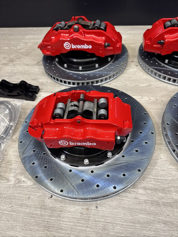 08-13 BMW E90 E92 E93 M3 BREMBO Big Brake Kit Calipers Rotors Set NEW Plug Play