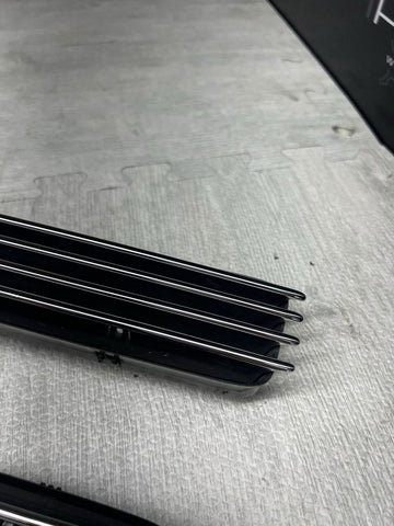 01-06 BMW E46 M3 Left Right Fender Vent Grilles Grills Trims Chrome Genuine OEM