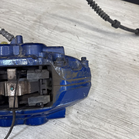 BMW 15-20 F87 M2 F30 F31 F80 F82 F83 M3 M4 Front Left Driver Brake Caliper Blue