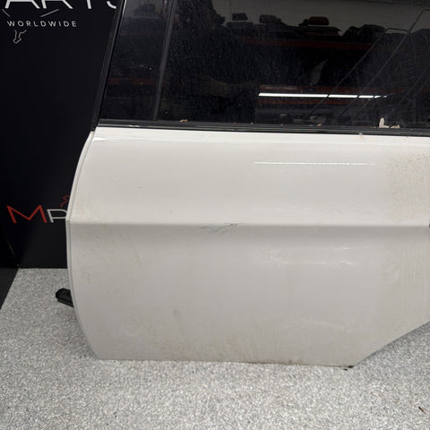 (PICKUP ONLY) 08-11 OEM BMW E90 M3 Sedan Rear Left Side Door Alpine White