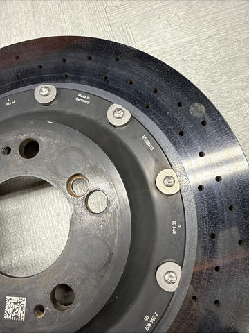 BMW 15-20 F80 F82 F83 M3 M4 Rear Left Driver Brake Rotor Disc Carbon Ceramic