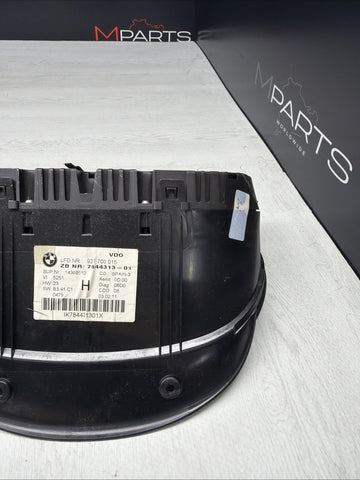 08-13 BMW E90 E92 E93 M3 Cluster Odometer Gauge Assembly Manual OEM *Scratches*