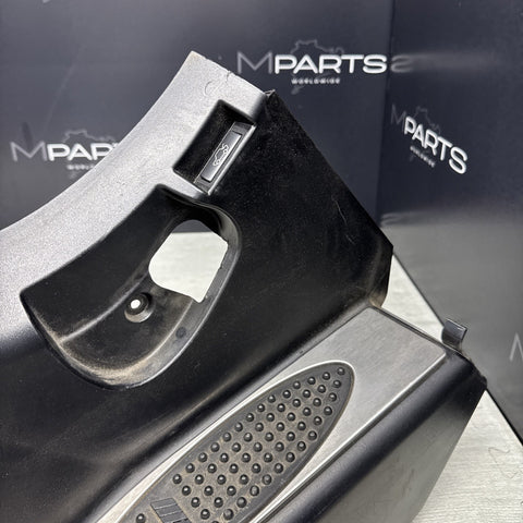 01-06 BMW E46 M3 Left Right Kick Dead Pedals Covers Trims Panels Genuine Black