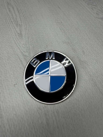 Genuine OEM BMW F39 F90 G20 G30 G80 M3 Bumper Hood Trunk Rear Round Emblem 74mm