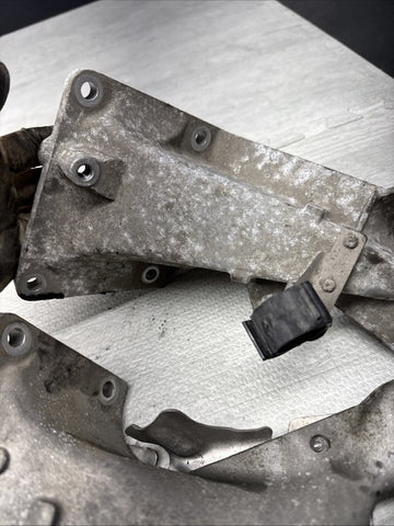 01-06 BMW E46 M3 Left Right Engine Support Suspension Arm Mounts Brackets Manual