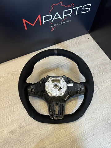 BMW Flatbottom Steering Wheel Custom 21-24 G80 G82 G83 M3 M4 MANUAL