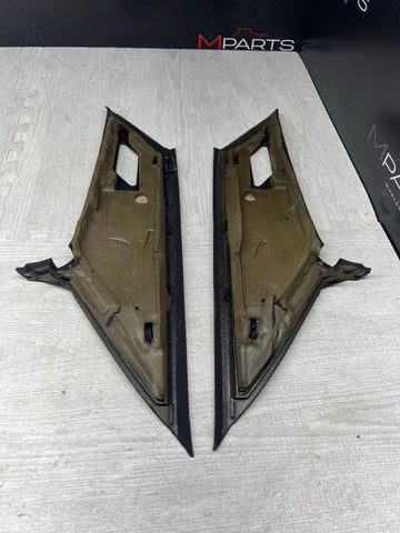 94-99 BMW E36 COUPE 318I 323I 325I M3 REAR C PILLARS TRIMS BLACK