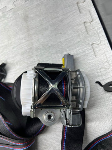 BMW 15-20 F82 M4 Coupe Competition Front Seat Belts Seatbelts Pair 34097873