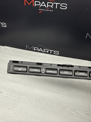 01-06 BMW E46 M3 Convertible Heated Seats Sport TPMS DSC Switch Buttons Tray OEM