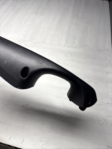 01-06 BMW E46 M3 Brushed Aluminum/Black Door Trim Armrest Front Left Driver