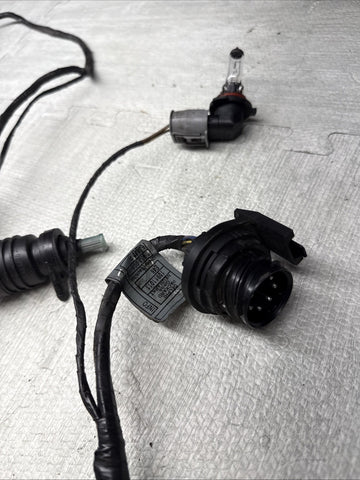 BMW E46 M3 OEM (2001-2006) FRONT BUMPER WIRES WIRING HARNESS PLUGS CONNECTORS