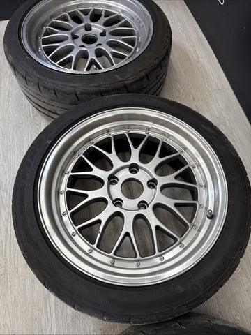 01-06 BMW E46 M3 Wheels Rims LM Style 18” Staggered 18x8 10x9