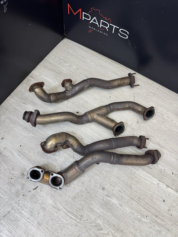 97-03 BMW E38 E39 M5 STOCK FACTORY EXHAUST MANIFOLD HEADERS SET