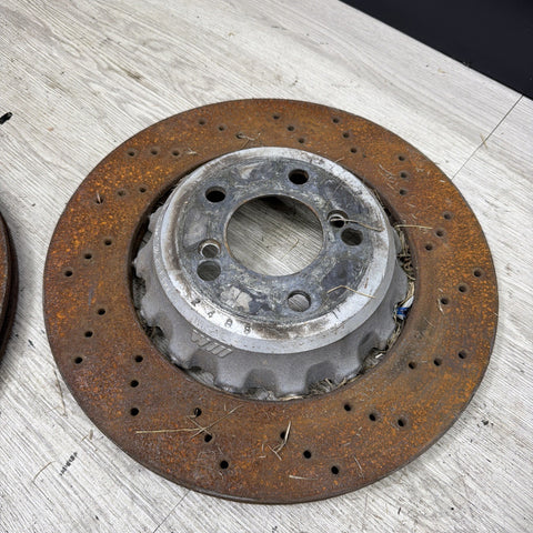 OEM 15-20 BMW F80 F82 F83 F87 M2 M3 M4 Rear Brake Disc Rotors
