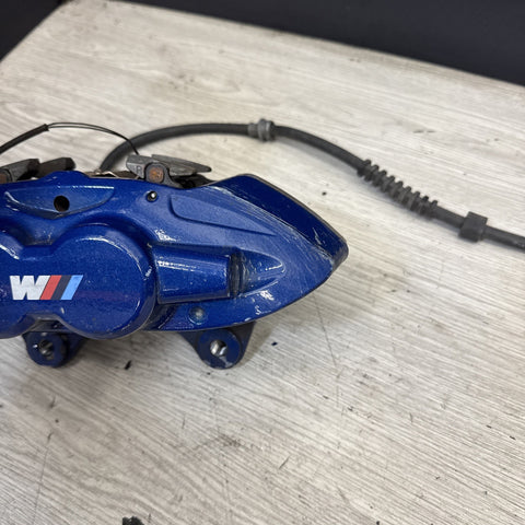 BMW 15-20 F87 M2 F30 F31 F80 F82 F83 M3 M4 Front Left Driver Brake Caliper Blue