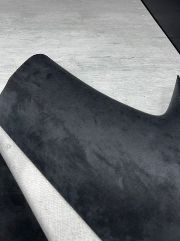 04-10 BMW E63 645 650 M6 Coupe Rear C Pillars Trims Covers Set Alcantara OEM