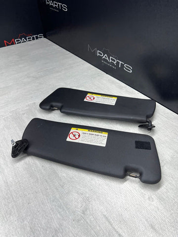 BMW E36 M3 95-99 Coupe Black Sun Visors Sunvisors Pair