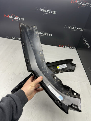 OEM 21-26 BMW G80 M3 REAR BUMPER CORNER DIFFUSER SIDE TRIMS COVERS SPLITTERS