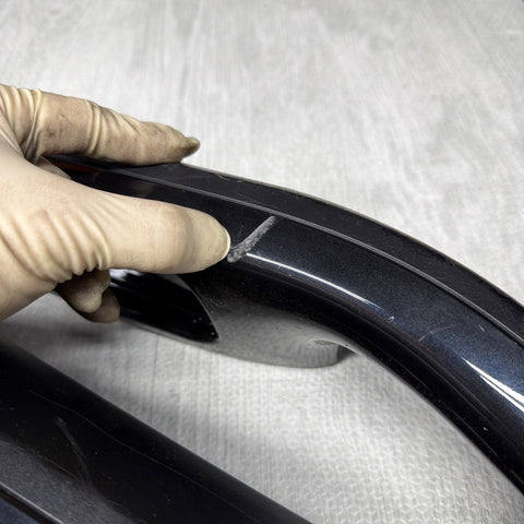 01-06 BMW E46 M3 Coupe Interior Armrests Trim Set Piano Black*Notes*