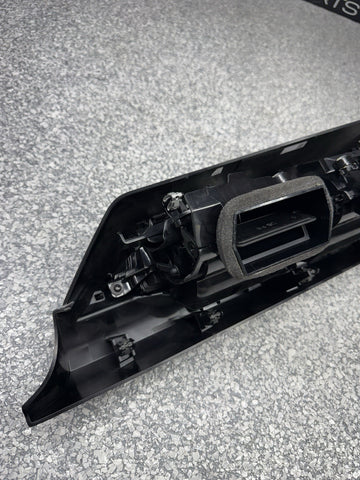 2025 2026 BMW 228i F74 Center Dash Air Vent Trim Panel Aluminum Graphite 9635204