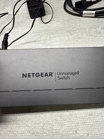 NETGEAR GS108LP ProSafe 8-Port Unmanaged Gigabit Ethernet PoE Switch