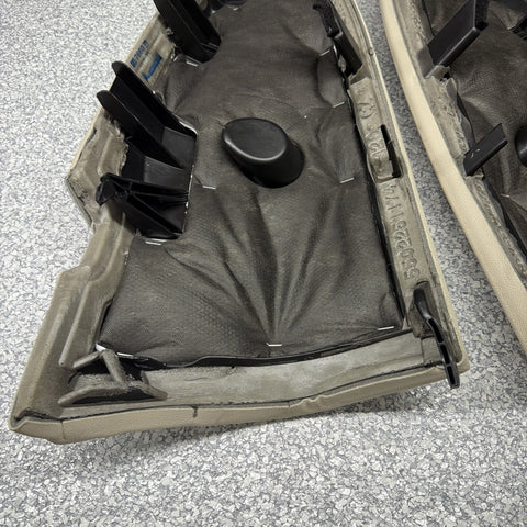 BMW M340i 330i G20 Rear Left & Right Black Seat Bolster Set (2) Canberra Beige