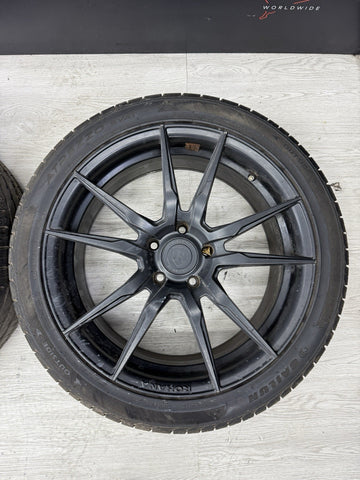 Rohana Wheels Rims RF2 RF02 5x120 BMW 19x8.5 ET33 19x9.5 ET35 Matte Black Set