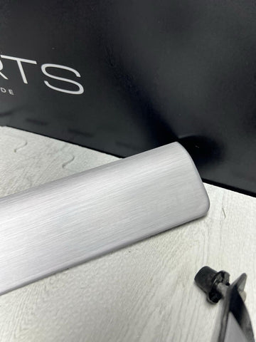 01-06 BMW E46 M3 Interior Dashboard Radio Trim Brushed Aluminum Dash Set