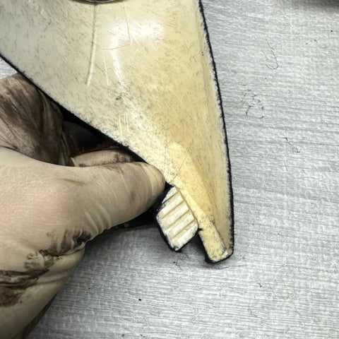 2001-2006 BMW M3 E46 Coupe Front Left Right A Pillar Trim Cover Black OEM *Notes