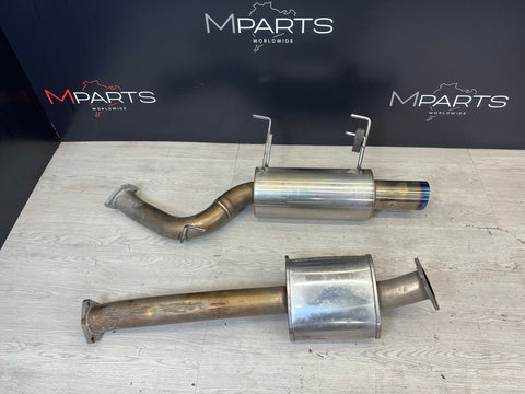 (PICKUP ONLY) Honda S2000 S2k Exhaust Muffler HKS Hi Power Racing W/ Blue Tips